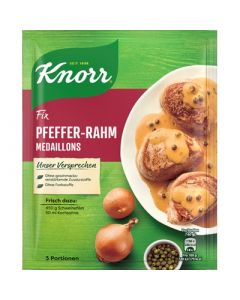 Knorr Fix Pfeffer-Rahm Medaillons