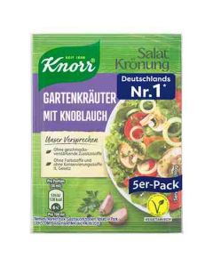 Knorr Salatkrönung Gartenkräuter mit Knoblauch 5x 8 g