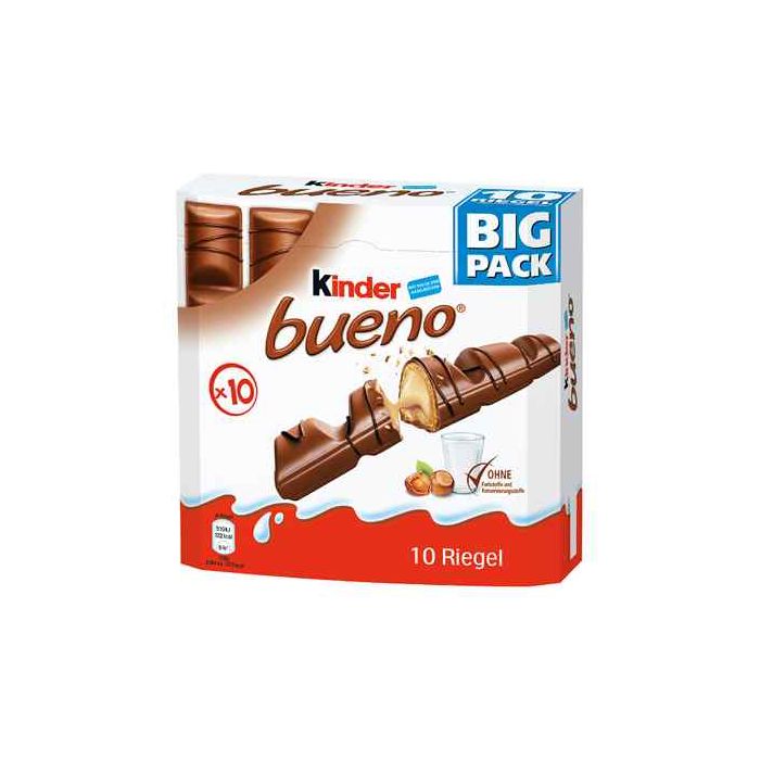 Kinder Bueno 10 Stück, 215 g - Superette allemande