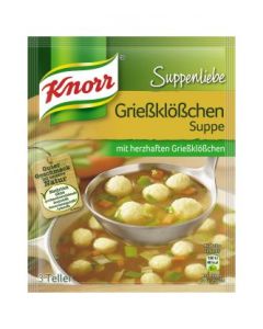 Knorr Suppenliebe Grießklößchensuppe