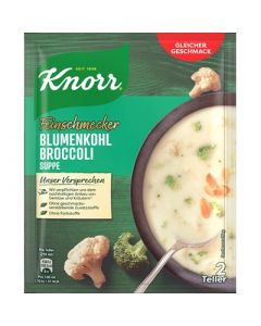 Knorr Feinschmecker Blumenkohl Broccoli Suppe