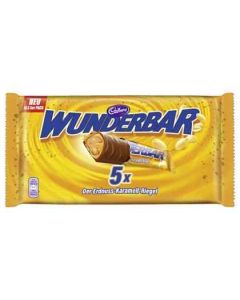 Cadbury Wunderbar Erdnuss-Karamell-Riegel 185 g