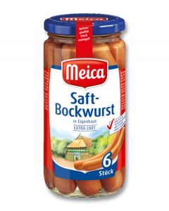 Meica Saft-Bockwurst 6 Stück, 180 g