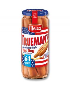 Meica Trueman's American Style Hot Dog 6 + 1 Stück