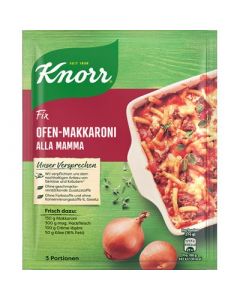 Knorr Fix für Ofen Makkaroni