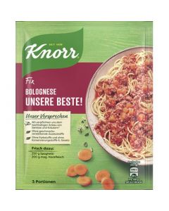 Knorr Fix für Bolognese Unsere Beste!