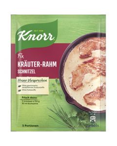Knorr Fix Kräuter-Rahm Schnitzel