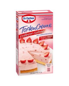 Dr. Oetker Tortencreme Erdbeer-Sahne 113 g