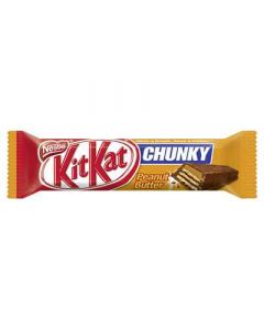 KitKat Chunky Peanut Butter Schokoriegel mit Erdnusscreme 42 g