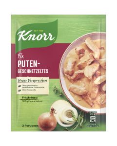 Knorr Fix für Putengeschnetzeltes