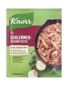 Knorr Fix für Schlemmer-Geschnetzeltes