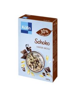 Kölln Müsli Schoko 30% weniger Zucker 600 g