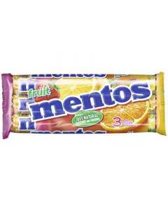 Mentos Fruit 3x38 g