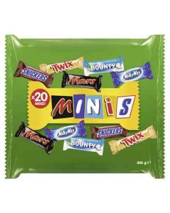 Mixed Minis 20 Schokoriegel 400 g