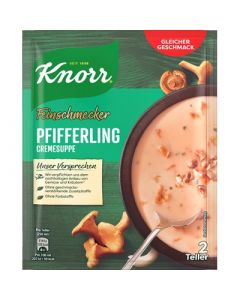 Knorr Feinschmecker Pfifferling Cremesuppe