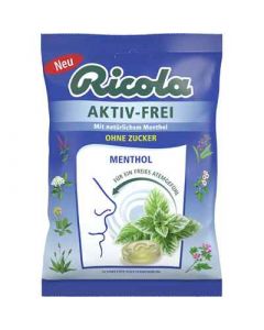 Ricola Aktiv-Frei ohne Zucker 75 g