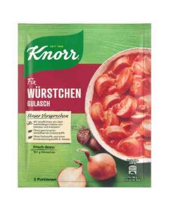 Knorr Fix Würstchen Gulasch